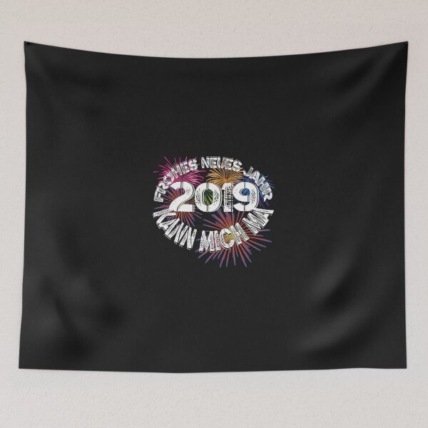 Item preview, New Year's Eve 2019 Happy New Year designed and sold by Tokxin.