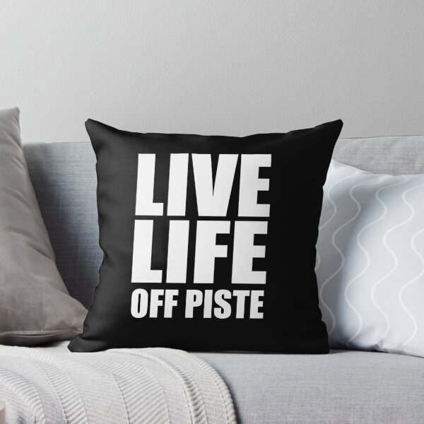 Item preview, LIVE LIFE OFF PISTE designed and sold by PoshJocks.