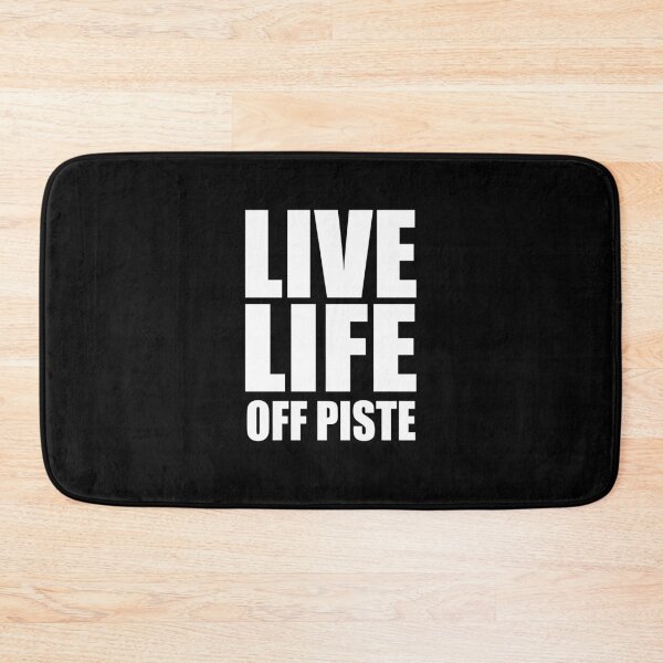 Item preview, LIVE LIFE OFF PISTE designed and sold by PoshJocks.