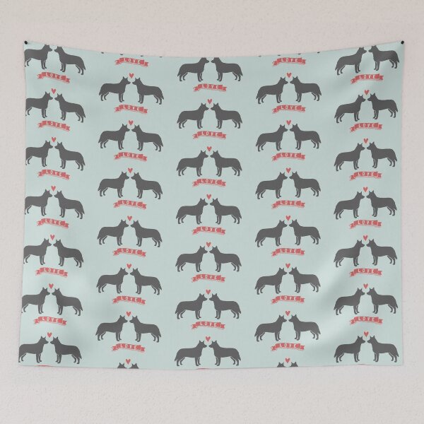 Item preview, Australian Cattle Dogs in Love designed and sold by Jenn Inashvili.