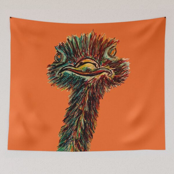 Item preview, "Nicky Moved" | Emu Original Artwork by Nicholas Brendon designed and sold by NickyBrendon.