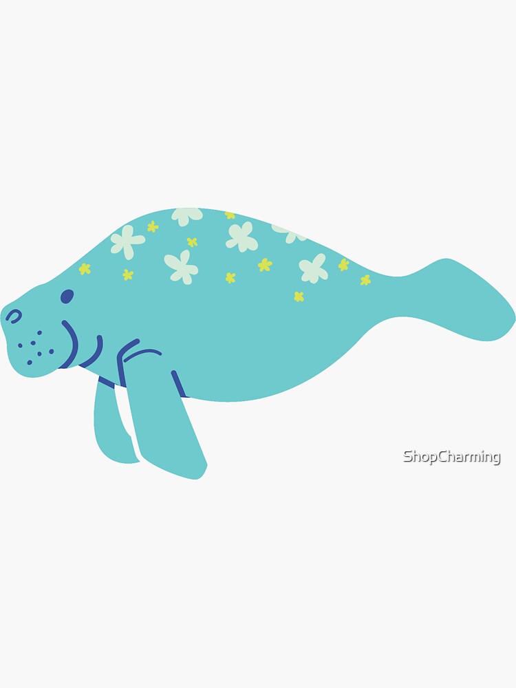 Oh the Hue-Manatee: bright by ShopCharming