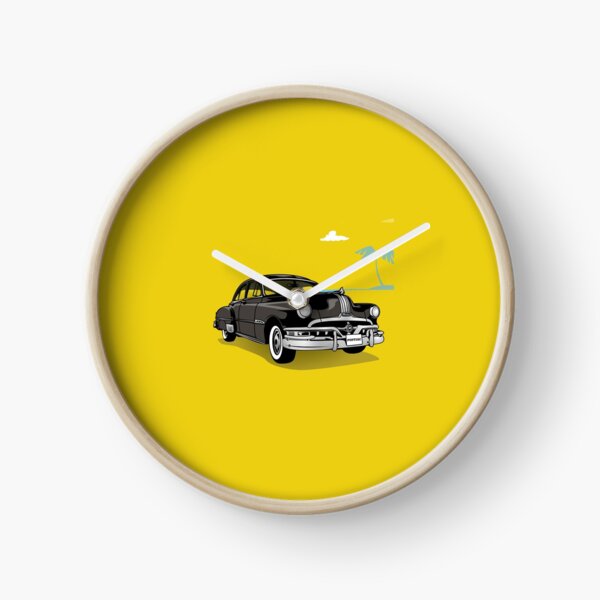 Pontiac Chieftain - 50s car retro Clock