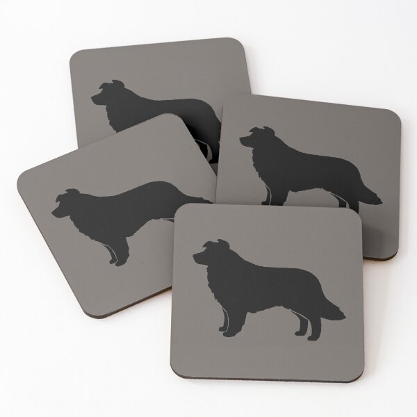 Item preview, Border Collie Silhouette(s) designed and sold by Jenn Inashvili.