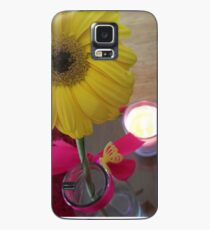 Butterfly Flower Case/Skin for Samsung Galaxy