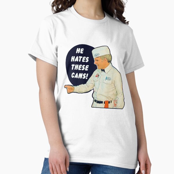 Item preview, The Jerk - He Hates These Cans designed and sold by Cuttintees.