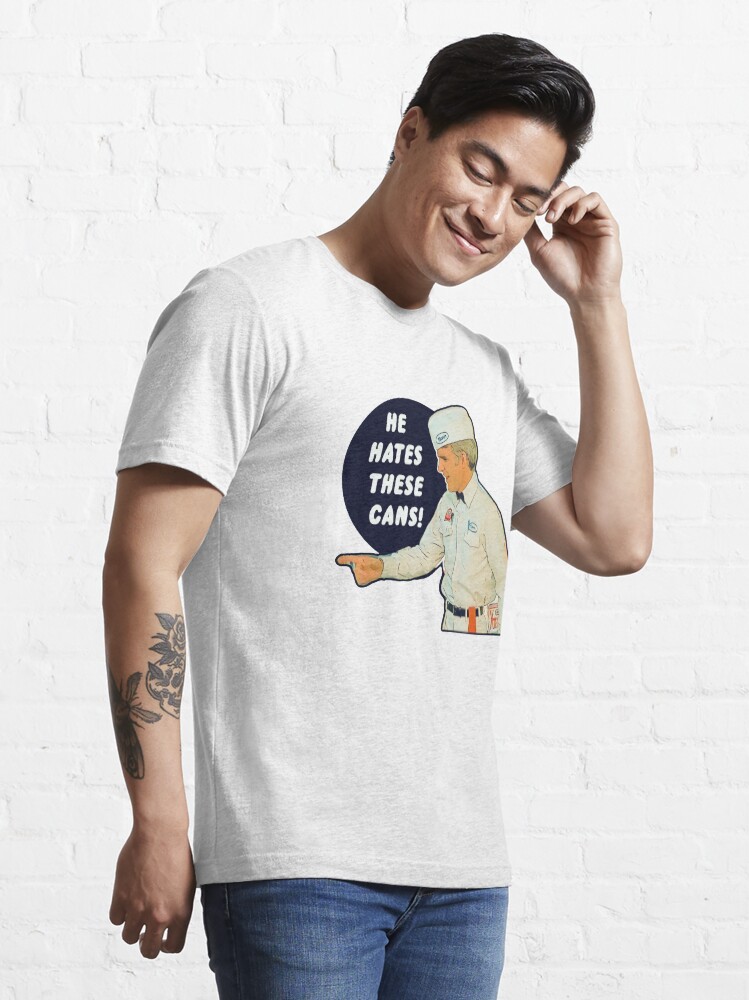 Alternate view of The Jerk - He Hates These Cans Essential T-Shirt