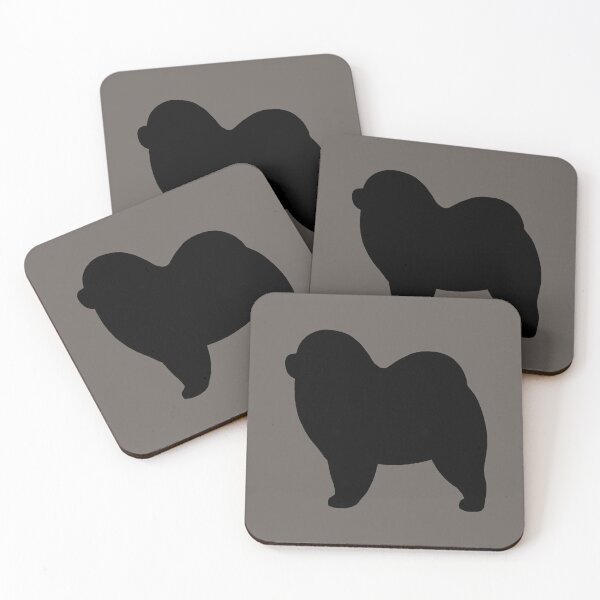 Item preview, Black Chow Chow Silhouette(s) designed and sold by Jenn Inashvili.