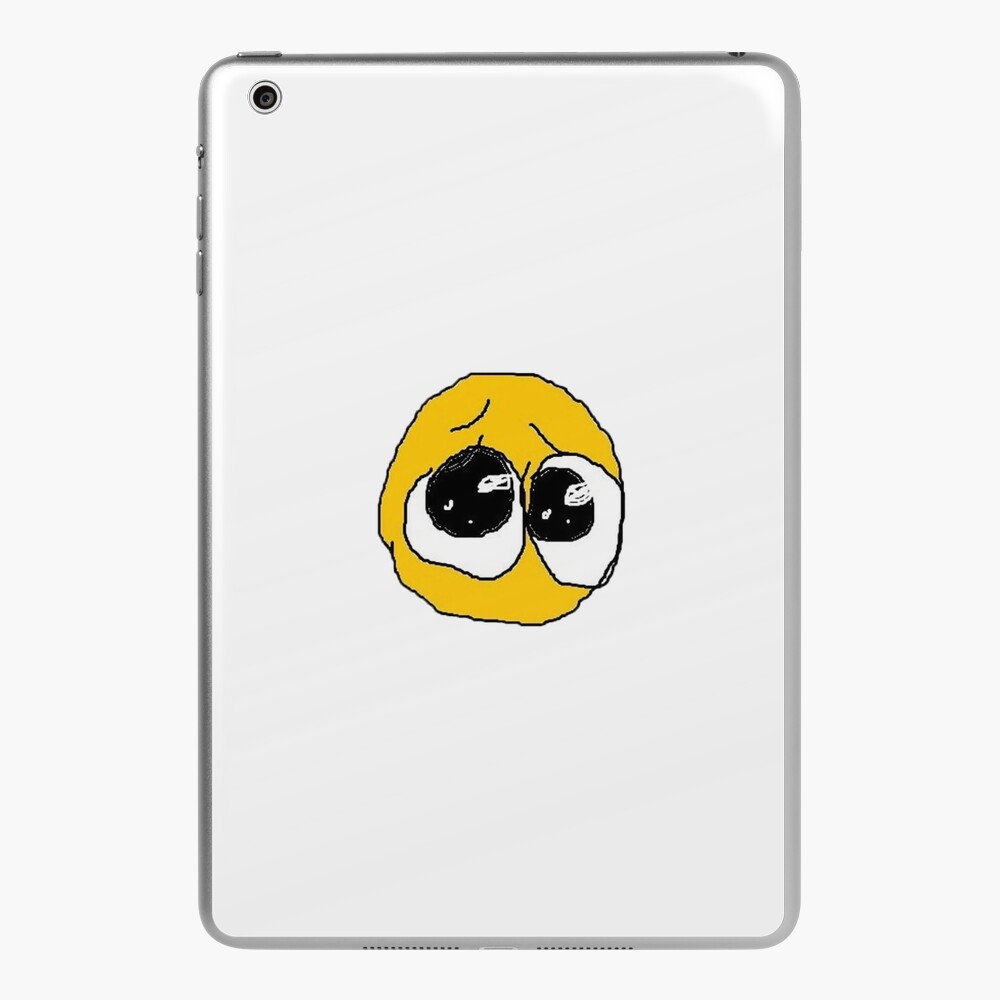 Cursed emoji funny emojis pack | iPad Case & Skin