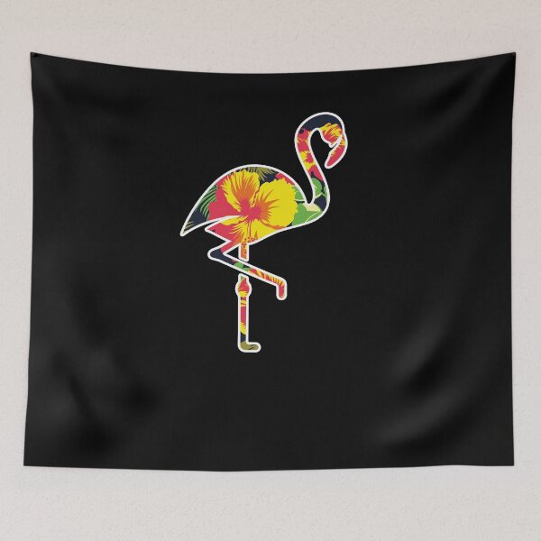 Item preview, Tropical Flamingo Floral Pattern Hawaiian Style  designed and sold by Logiamerch.
