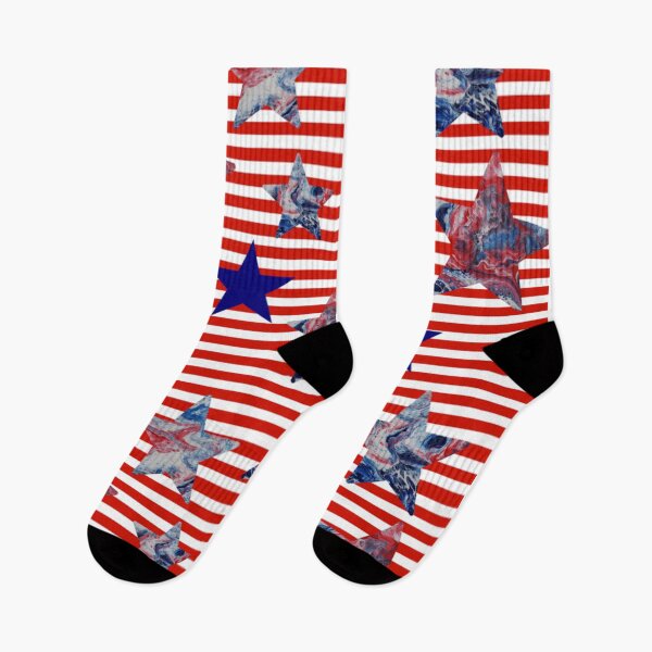 Item preview, Abstract Stars and Stripes designed and sold by Susan Wallace.