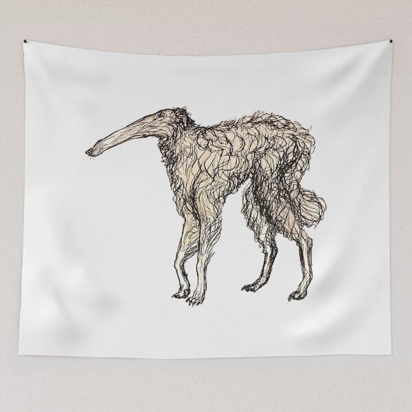 Item preview, Borzoi of Regular Length designed and sold by InkTheCrow.