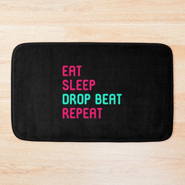 Item preview, Eat Sleep Drop Beat Repeat Turntable Heartbeat designed and sold by at85productions.