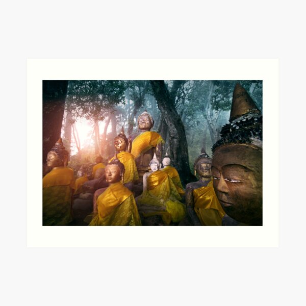 Valley of the Buddhas Art Print