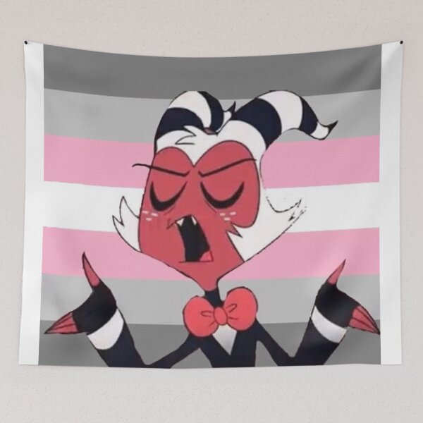 Item preview, Demigirl Moxxie designed and sold by AsexualHisoka.