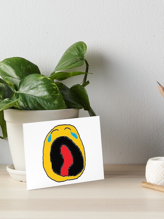 Cursed Emoji Meme Art Board Prints for Sale