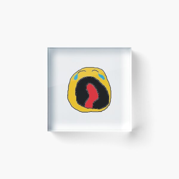 Item preview, Sobbing Cursed Emoji designed and sold by jenmish.
