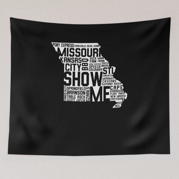 Item preview, Show Me State Missouri landmarks Souvenir Gift designed and sold by billyperks.