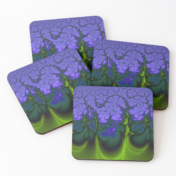 Item preview, Neon Fractal Grove designed and sold by pinkal.