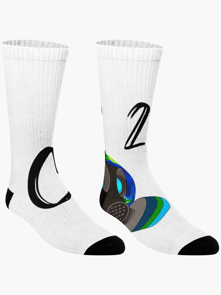 Thumbnail 3 of 5, Socks, stop co2 designed and sold by Raeolus.