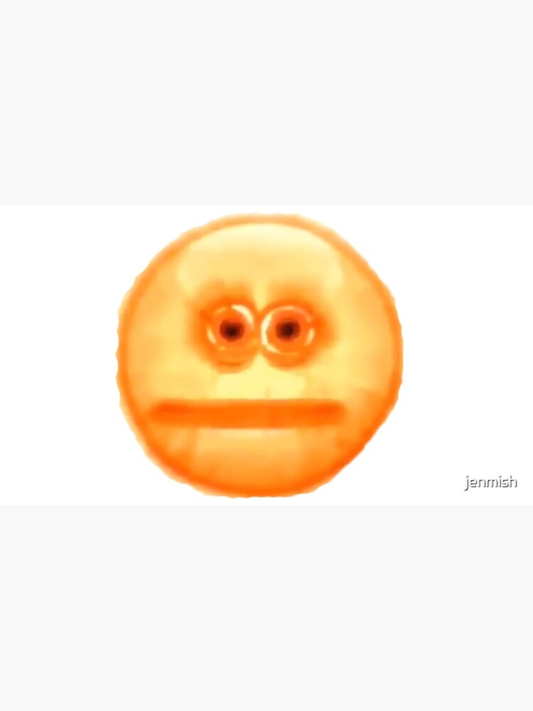 Cursed Stressed Emoji Postcard for Sale by jenmish