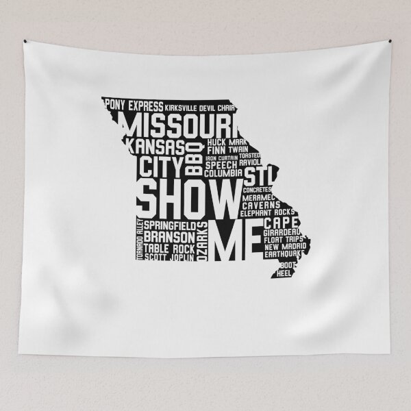 Item preview, Show Me State Missouri landmarks Souvenir Gift designed and sold by billyperks.