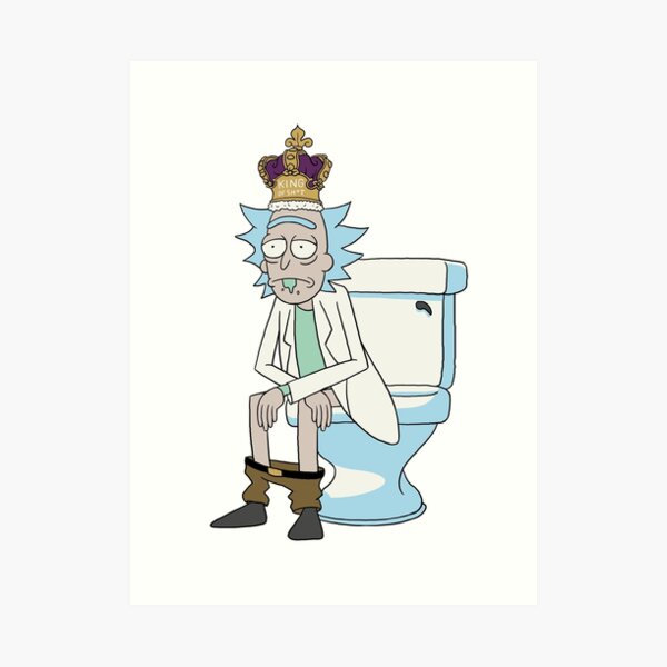 King of Sh*t Art Print