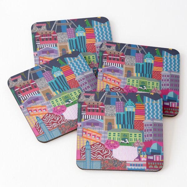 Item preview, Los Angeles & Pasadena Quilt 2 designed and sold by CathyPStudio.