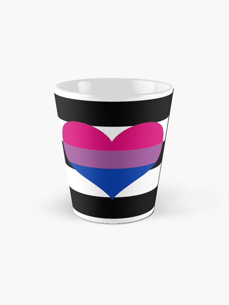 Heterosexual Biromantic Pride Flag Mug By Darkvulpine Redbubble 