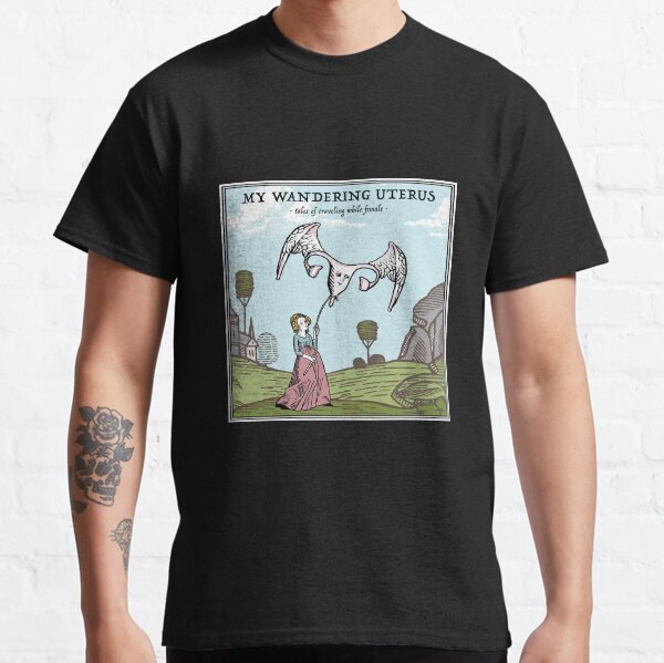 My Wandering Uterus - square version Classic T-Shirt