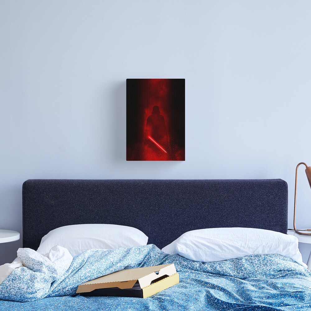 Vader Minimal Canvas Print