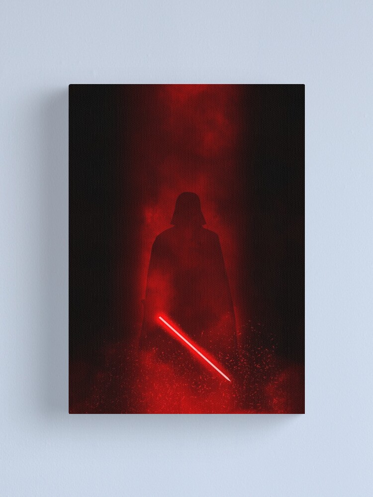 Alternate view of Vader Minimal Canvas Print