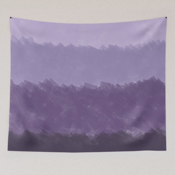 Item preview, Shades of Purple Irregular Gradient designed and sold by thesnowwhyte.