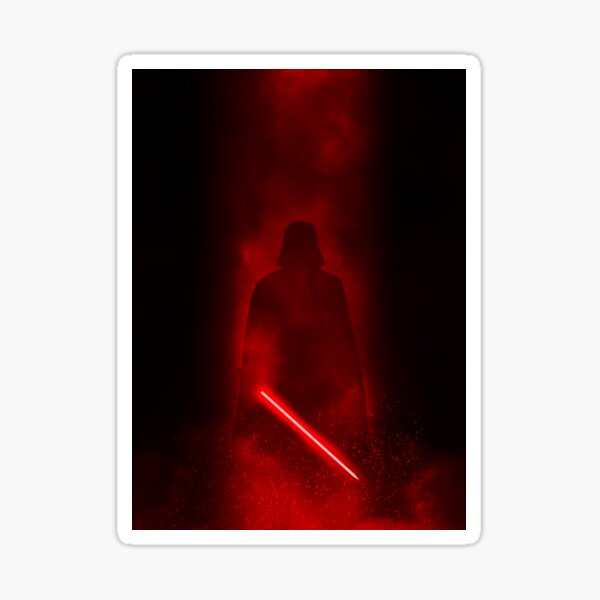 Vader Minimal Sticker