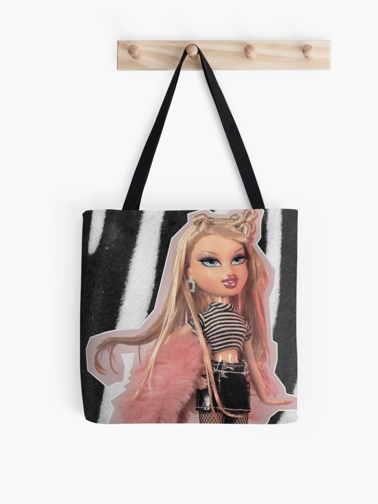 Cute Printing Bratz Rock Angelz Cloe And Yasmin Tote Shopping Bags Durable  Canvas Shopper Shoulder Handbag