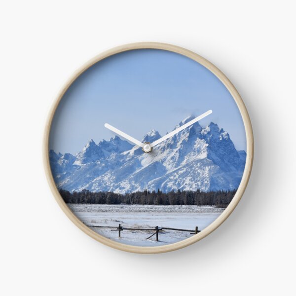 Grand Tetons Clock