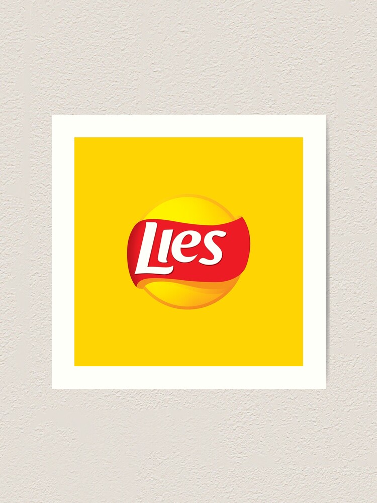 lies lays chips funny logo brand Tote Bag for Sale by Noshiworld