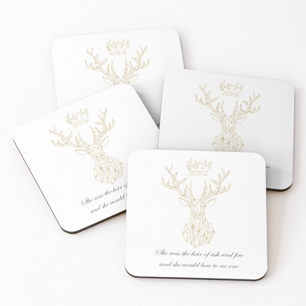 Item preview, Terrasen golden stag designed and sold by sheena lange.