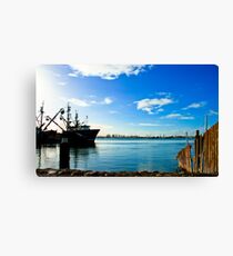 Tauranga Wharf Canvas Print