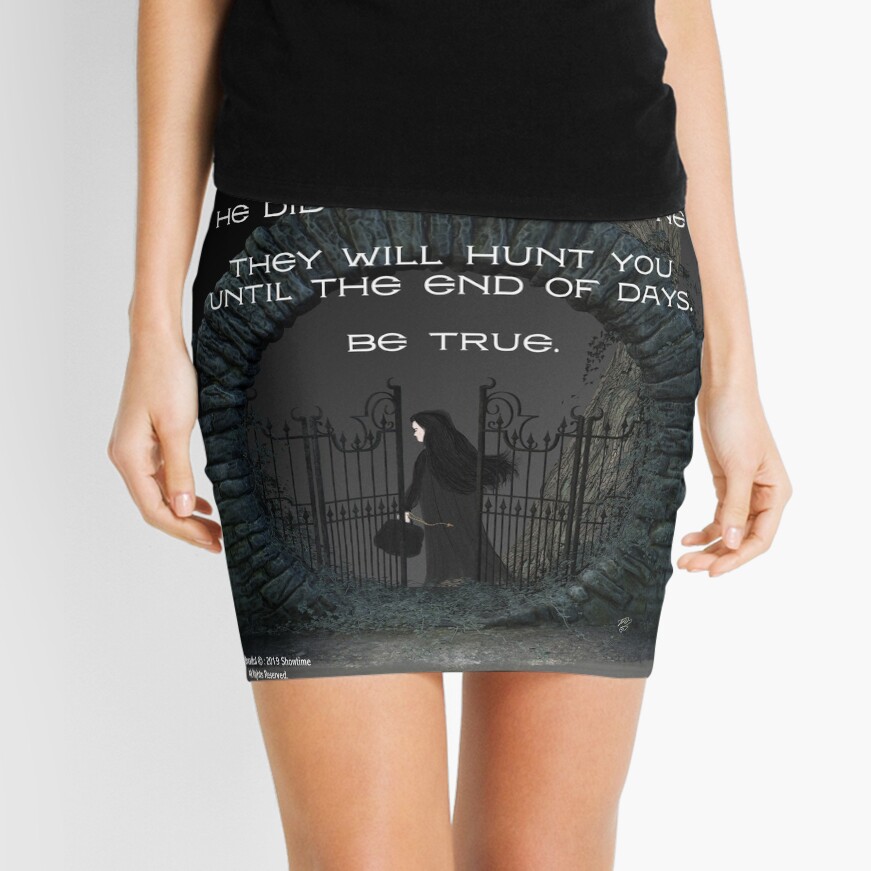Penny Dreadful Vanessa's Omen and Warning Mini Skirt