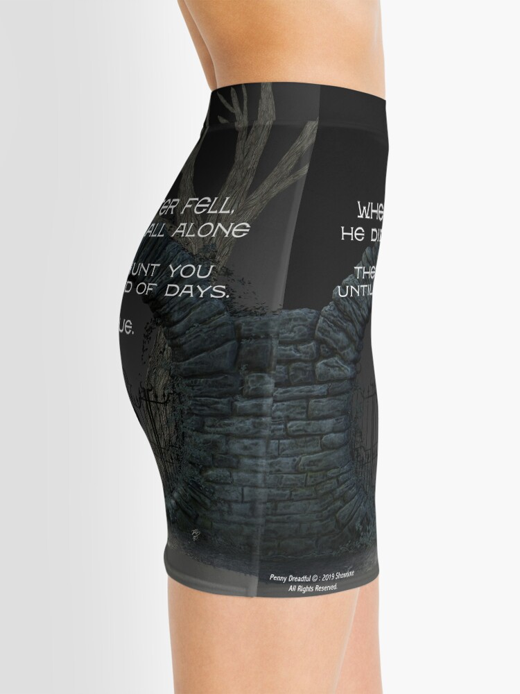 Alternate view of Penny Dreadful Vanessa's Omen and Warning Mini Skirt