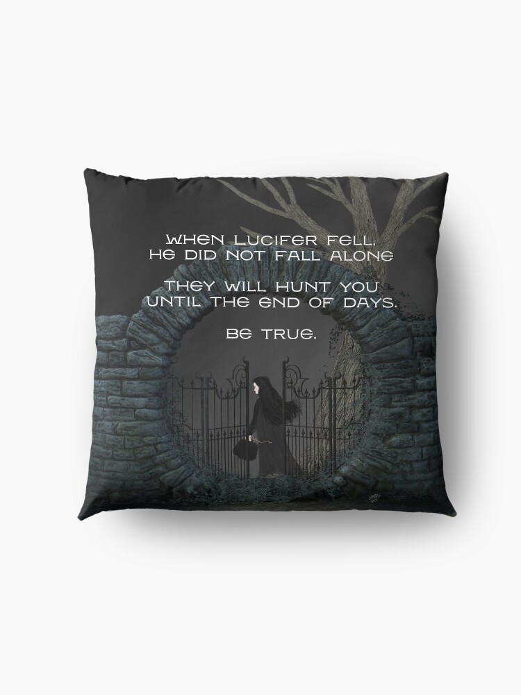 Alternate view of Penny Dreadful Vanessa's Omen and Warning Floor Pillow