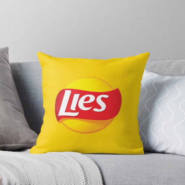 Item preview, lies lays chips funny logo brand designed and sold by Noshiworld.