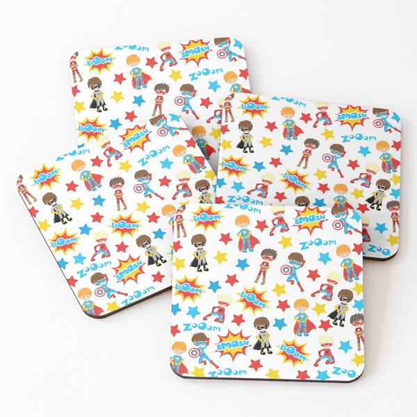 Item preview, Superhero Little Boy Pattern designed and sold by sweetbelle.