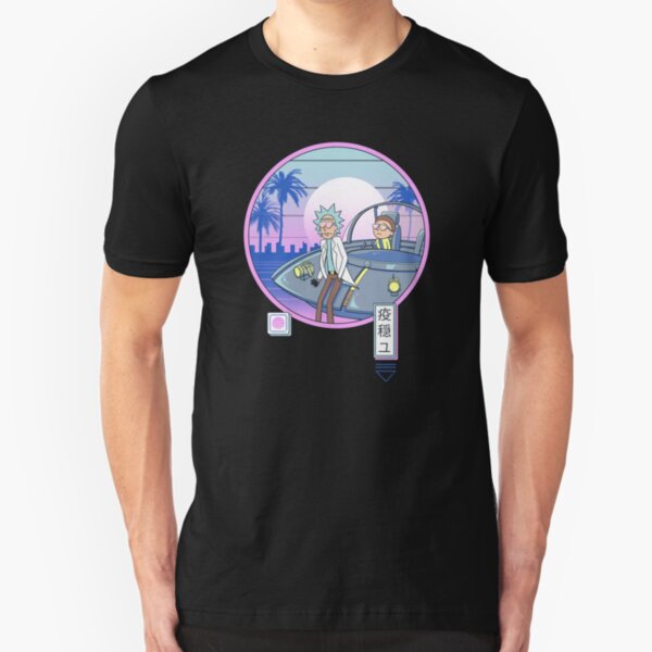Rickwave Morty Slim Fit T-Shirt