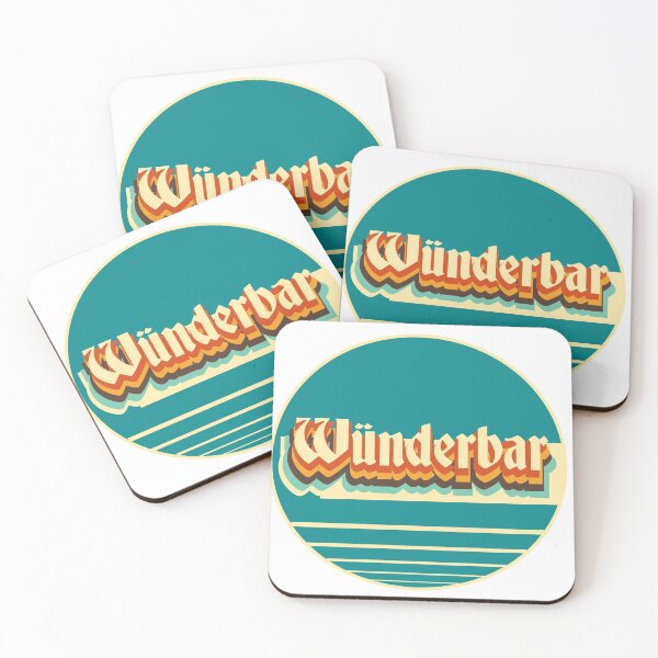 Item preview, Wunderbar Wonderful German Sticker designed and sold by shaylee-lane.