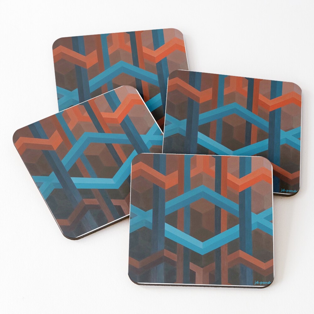 Item preview, Coasters (Set of 4) designed and sold by JD-PANDA.