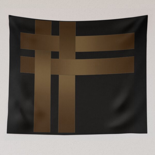 Item preview, A satin ribbon . Black background .  designed and sold by fuzzyfox.