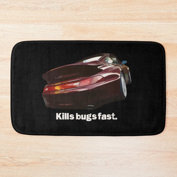 Item preview, Kills Bugs Fast! (white) designed and sold by Throttle & Threads.