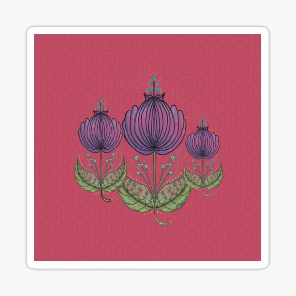 Item preview, Folkart flower designed and sold by Brenda  Knoll.